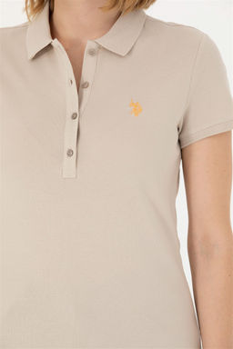 U. S. Polo Assn Женская базовая футболка Stone - U.s. polo assn фото 14