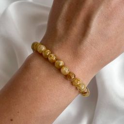 Браслет из Рутилового кварца "Волосатик" 16,5 см