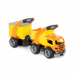 ГрипТрак, автомобиль-самосвал с полуприцепом (в сеточке) - Полесье фото 8