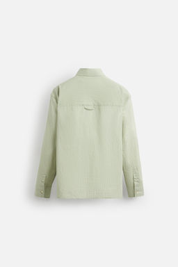 TEXTURED STRIPE SHIRT - Zara фото 16