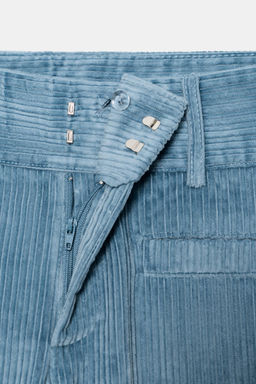 FLARE CORDUROY TROUSERS