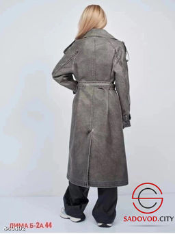 Плащ женский весенний с поясом - Bruno фото 3