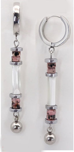 Серьги из муранского стекла