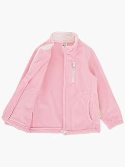 Флисовая толстовка на молнии UD 7085 св.розовый - Mini maxi фото 3