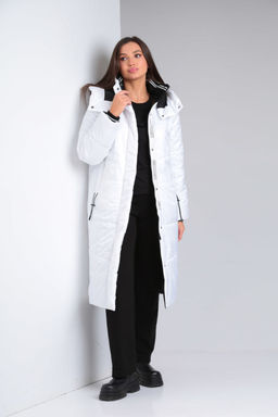 Пальто Diamant 1836 белый фото 4