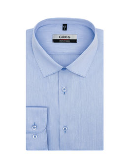Сорочка мужская длинный рукав GREG 220/238/2199/ZN STRETCH  фото 2