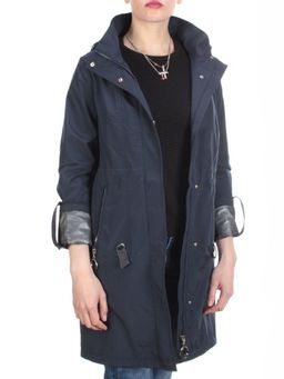 F2089 DARK BLUE Ветровка женская MARIA (65% хлопок, 35% полиэстер) - Фабричный китай фото 6