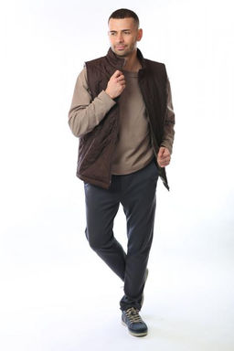 Жилет арт.1184221-20 МАРКО коричневый - Altro фото 2