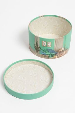 Коробки подарочные круглые 3 в 1 с рисунком, 21*21*11,5 см (SF-5642Е) - Больше подарков фото 2