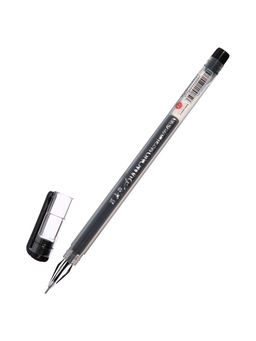 Цена за 12 шт. Ручка гелевая «Кристалл», безстержневая, чёрная, узел 0.38 мм