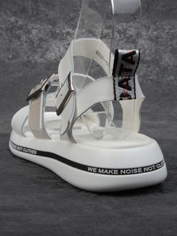 08-FED26-1PD WHITE Босоножки женские (натуральная кожа)