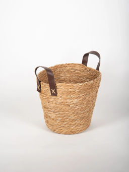 Корзина с ручками размер M ,цвет темный беж, арт JH-03427