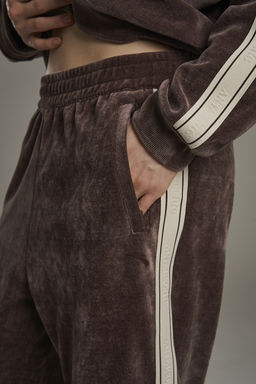 Брюки трикотажные Коричневый ICONIC Knit Track Pants - Anta фото 11