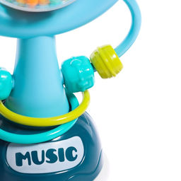 Развивающая игрушка - погремушка «Бегемотик», на присоске