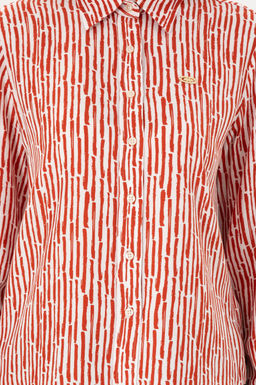 Женская рубашка с длинным рукавом с плиткой - U.s. polo assn фото 6