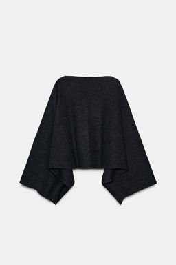 ASYMMETRIC SOFT CAPE - Zara фото 4