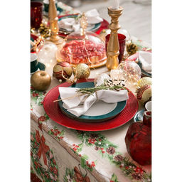 Скатерть новогодняя «Этель. Новогоднее настроение», 147×110 см,100% хлопок, саржа 190 г/м², с ГМВО
