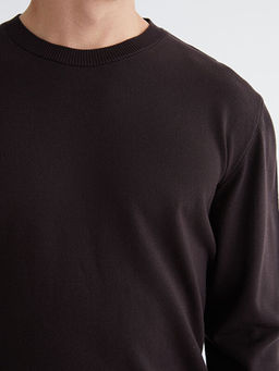 Bisiklet Yaka Erkek Triko Kazak