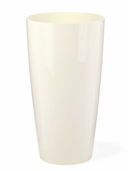 Кашпо для цветов Рондо, пластик, 23 л, d=40 см, h=74.7 см, со вставкой, белое - Simaland фото 5