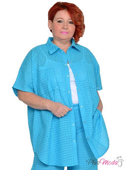 Туника Модель №1887 размеры 44-84 - Plusmoda фото 3