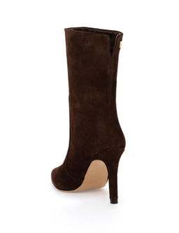 Kahverengi Topuklu Deri Bot - Pierre cardin фото 6