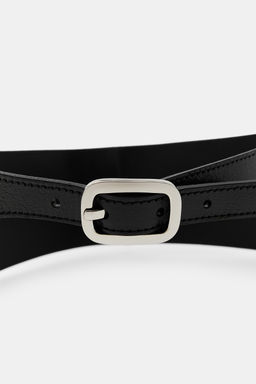 100% LEATHER WAIST BELT - Zara фото 3