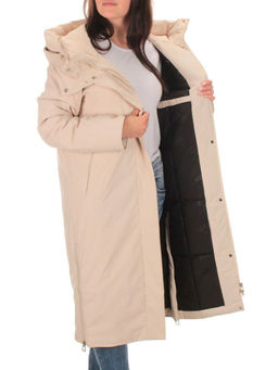 22377 BEIGE Пальто зимнее женское облегченное (150 гр. холлофайбера) - Fashion фото 6