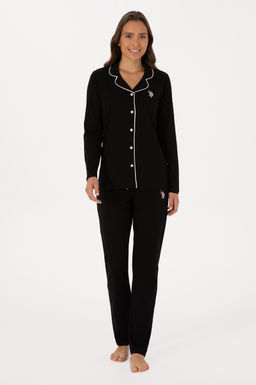 Kad_n Siyah Pijama Tak_m_ - U.s. polo assn фото 4