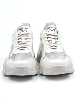 05-FDG101-2P WHITE Кроссовки женские (натуральная кожа) - Фабричный китай фото 12