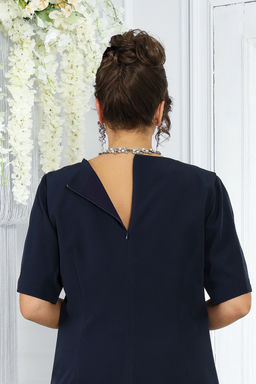 Платье Ninele 7431-Р темно-синий - Mira fashion фото 1297