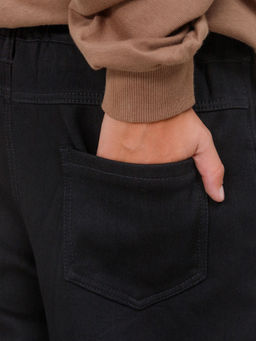 Джинсы-багги утеплённые для мальчиков - Синий мир фото 10