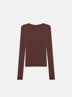 Лонгслив женский коричневый - Mark formelle фото 5