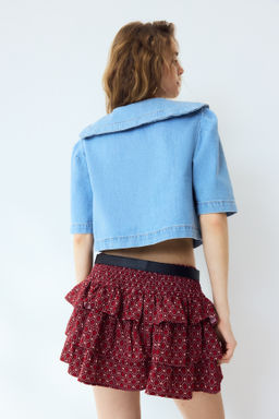 Falda pantal?n con dise?o escalonado - H&m фото 6