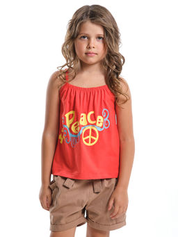 Футболка-топ UD 0061 коралловый - Mini maxi фото 5