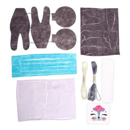 Набор для творчества: игрушка из фетра «Пасха: зайка в платье»