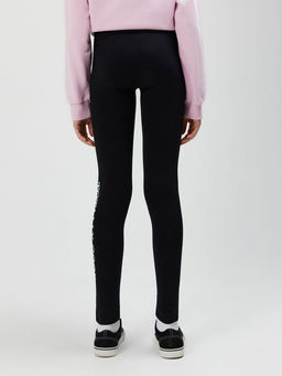 ACOOLA / Брюки детские для девочек (лосины) Selestin_lg черный  фото 4