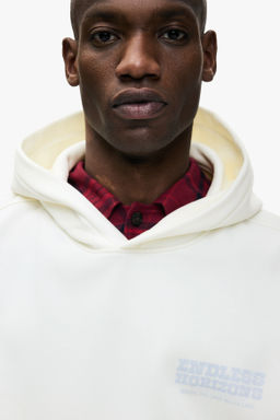 Sudadera con motivo y capucha Relaxed Fit - H&m фото 8