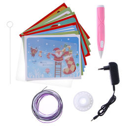 3D ручка Новый год набор PCL пластика, мод. PN008, розовая - Simaland фото 3