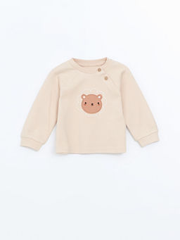 Bisiklet Yaka Nak??l? Erkek Bebek Ti??rt