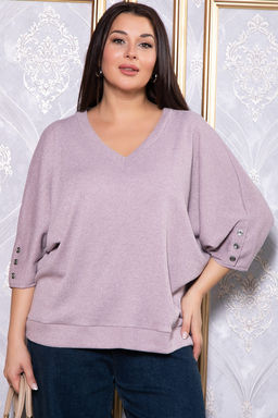 Блуза Вэнсдей (сиреневая) Б14821-4М
