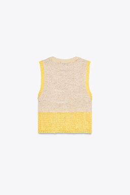KNIT CROP TOP - Zara фото 8