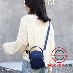 Женская текстильная сумка через плечо - Bruno фото 10