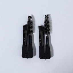 Набор кистей для макияжа «МИНИ», 2 шт., чёрный