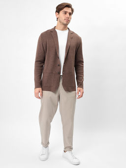 Кардиган мужской GREG G136-KF-коричневый 525 фото 2