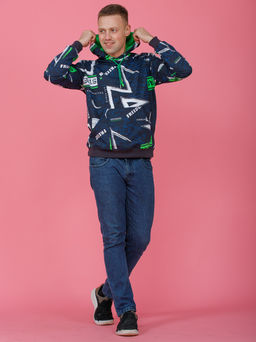 851 Толстовка "зеленый"