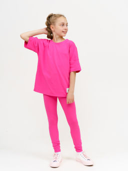 949Д Костюм с леггинсами "Фуксия"