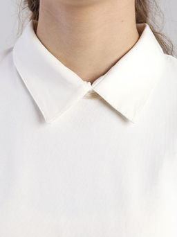 CRB wear / CWJG 63605-21 Джемпер для девочки,экрю/Ex.Cherubino  фото 5