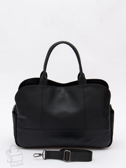 Сумка женская кожаная 179125PE black Polina&Eiterou