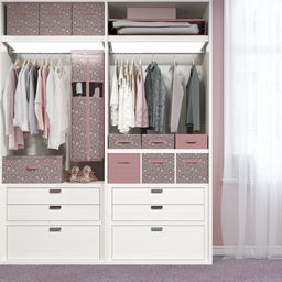 Короб стеллажный с крышкой, большой, 40*30*25 см Valiant  фото 14