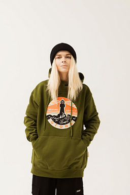 Худи ЗАПОРОЖЕЦ Ogon GREEN  фото 6